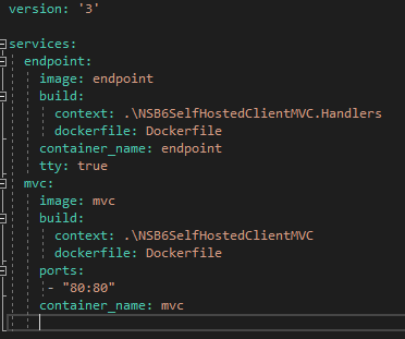 Containerizing NServiceBus Endpoints with Docker - Part 4: Docker Compose