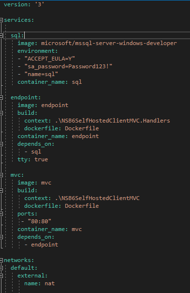 Containerizing NServiceBus Endpoints with Docker - Part 5: Containerizing Sql Server and Switching to Sql Persistence