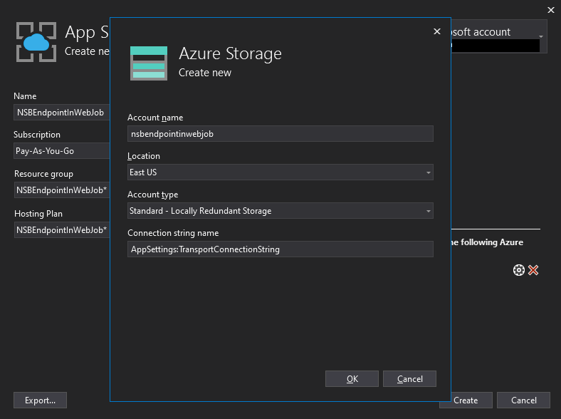 Running NServiceBus Endpoints in Azure App Services Part 2: Deploy with Visual Studio Publish