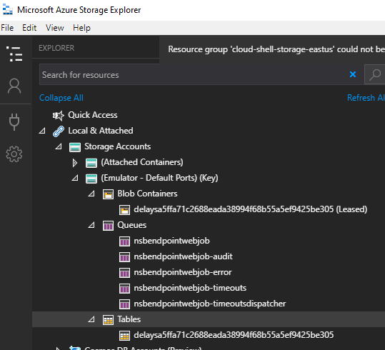 AzureStorageExplorerArtifactsCreated