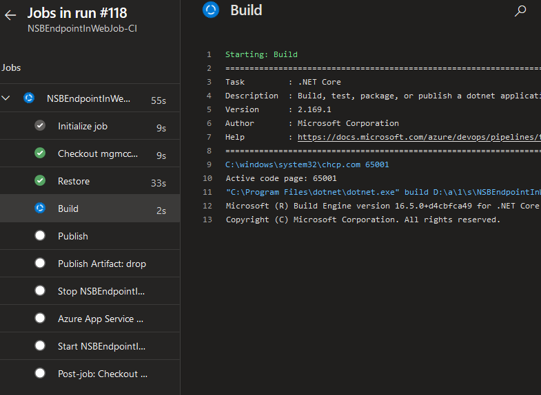 Running NServiceBus Endpoints in Azure App Services Part 4: Build and Deploy with Azure DevOps