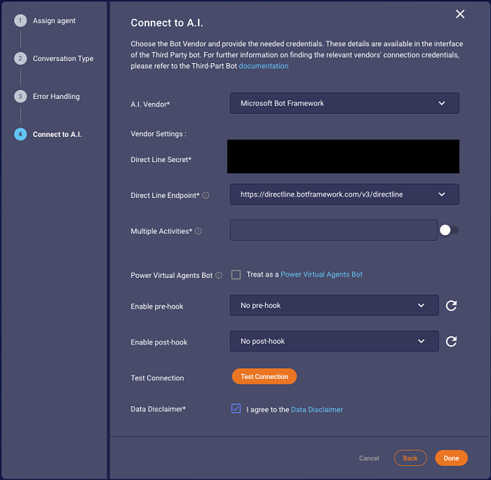 Sending a Welcome Message using the v4 Bot Framework from LivePerson via Direct Line: Part 1