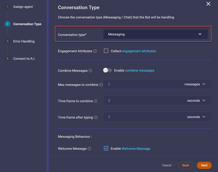 Sending a Welcome Message using the v4 Bot Framework from LivePerson via Direct Line Part 2: Conversation Types